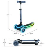 Kinderkraft romobil RAKET LED, Blue | shoptok.hr