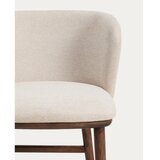 Kave Home Bež podstavljena barska stolica (visine sjedala 75 cm) Ciselia – | shoptok.hr