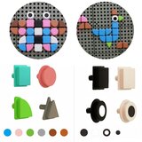  Masterkidz geometrijski klinovi za STEM ploče, 12 boja, 64 komada Cijene