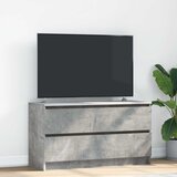 TV ormarić boja betona 100x35x54 cm od konstruiranog drva | shoptok.hr