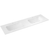 Sapho Bijeli dupli umivaonik od umjetnog kamena 180x51,5 cm Aruba – | shoptok.hr
