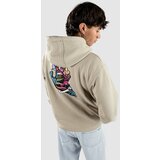 Santa Cruz Space Hand Pulover s kapuco stone grey | Shoptok.si