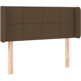  LED uzglavlje tamnosmeđe 93x16x78/88 cm od tkanine | shoptok.hr