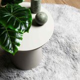  Čupavi tepih s visokim vlaknima NAVARRA srebrnosiva 300x200cm | shoptok.hr