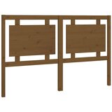  Uzglavlje za krevet boja meda 155,5x4x100 cm masivna borovina | shoptok.hr
