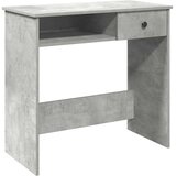  Radni stol siva boja betonai 80 x 40 x 75 cm od iverice | shoptok.hr