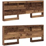  Skladišno uzglavlje Staro drvo 180 cm Konstruirano drvo | shoptok.hr