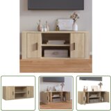 The Living Store TV omarica sonoma hrast 100x35x40 cm inženirski les - TV Omarica, (21738290) | Shoptok.si