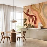  Foto tapeta - Colorful shapes – worn-out figures in lime wash technique 450x315 | shoptok.hr