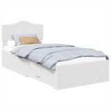 Okvir za krevet Bijelo 90 x 190 cm Konstruirano drvo | shoptok.hr