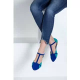 Fox Shoes Saks Blue Water Green Women's Shoes