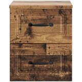  Noćni ormarić za montažu na zid Staro drvo 34,5 x 33 x 40 cm | shoptok.hr