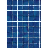 Bazenska folija Supra Premium Line - mozaično azurna - Debelina 1,5 mm / 25 x 1,65 m