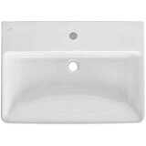 Laufen H8109640001041 Pro S 65 x 46,5 cm pravokotni stenski keramični umivalnik z odprtino za armaturo | Shoptok.si