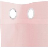 Voile zavjese s ušicama 2 kom svijetlo ružičaste 140x260 cm | Shoptok.si