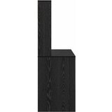  Stol s policom Crni hrast 91 x 50 x 149 cm Konstruirano drvo | shoptok.hr