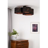  Duolla - Plafonski luster ROLLER TRIO HEX 3xE27/15W/230V crna/bakrena | Eponuda.com