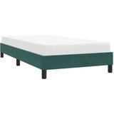  posteljni okvir brez vzmetnice temno zelena 80x220 cm žamet, (21828976) | Shoptok.si