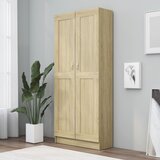 vidaXL Knjižna omara sonoma hrast 82,5x30,5x185,5 cm iverna plošča Cene