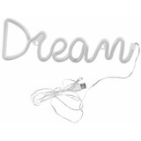  LED neonska zidna dekoracija DREAM LED/3W/3xAA USB plava | Eponuda.com