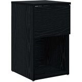 Ormarić za krevet Crni hrast 29 x 31,5 x 49 cm | shoptok.hr