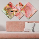 Wallity Slika 4MDF173372528, 60x115 cm, 4 dela | ePonuda.com