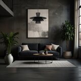  Luster na sajli PLATO 1xE27/15W/230V crna | Eponuda.com