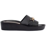 GOODIN Black women's flip-flops with a chain | shoptok.hr
