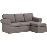 SOFA Sivo-smeđa 195 x 138 x 80 cm tkanina | shoptok.hr
