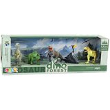 Set realističnih figura šumskih dinosaura, 5 komada | shoptok.hr