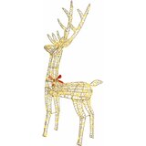  3D Ruzvelt 140 LED lampica Topla bijela 128 cm PET Slike