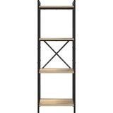  Polica Sonoma hrast 40 x 30 x 119 cm Konstruirano drvo | shoptok.hr