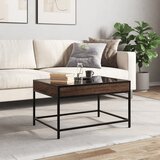  Stolić s beskonačnim LED svjetlima boja hrasta 70x50x41 cm | shoptok.hr