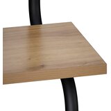  Zidna polica s 2 razine Hrast artisan 40 x 24,5 x 61 cm | shoptok.hr