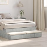  Ladice za krevet s ladicama Betonski sivi 120 x 36,5 x 16,5 cm | shoptok.hr