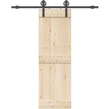 vidaXL Pribor za klizna vrata 183 cm čelični crni | shoptok.hr