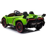  Licenciran avto na akumulator Lamborghini Veneno 4x4 + MP4 - zelen | Shoptok.si