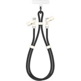 S Box Kabl Lanyard Type-C na Type-C, 1.5 m, Crni Cene