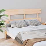  Uzglavlje za krevet 154 x 3 x 81 cm od masivne borovine | shoptok.hr