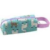  Pernica od tkanine s lamama - tirkizna | Shoptok.si