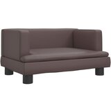 Maison Chic Otroški kavč - Otroški divan - Otroški sedež rjav 60x40x30 cm umetno usnje, (21729647) | Shoptok.si