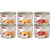 Animonda Poskusno pakiranje Carny Single Protein Adult 6 x 200 g - Miks | Shoptok.si