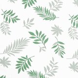 vidaXL Blazina za palete vzorec listja 50x50x12 cm blago | Shoptok.si
