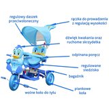  Otroški tricikel Račka - modra | Shoptok.si