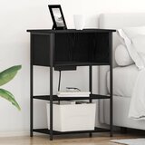  Noćni ormar Crni hrast 55 x 31 x 76 cm Konstruirano drvo | shoptok.hr