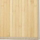  Tepih pravokutni svijetli prirodni 70 x 400 cm od bambusa | shoptok.hr