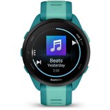Garmin GPS sat za trčanje Forerunner 165 Music, tirkizni / akvamarin | shoptok.hr