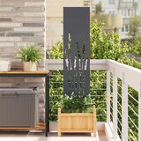  Privatnost u vrtu Antracit 32 x 140 cm Hladno valjana čelična | shoptok.hr