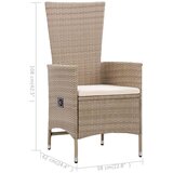  3-dijelni vrtni blagovaonski set bež | shoptok.hr