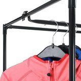 vidaXL garderobna omara 75x50x160 cm črna | Shoptok.si